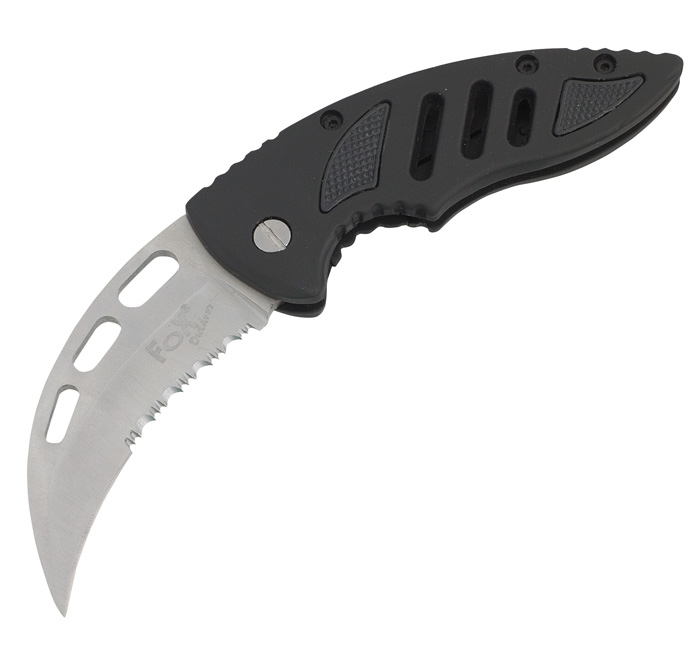 MFH Klappmesser mit gebogener Klinge